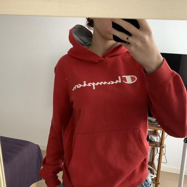 Red hoodie