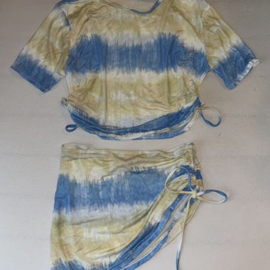Set tie-dye 2 pezzi