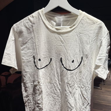 T-shirt blanc imprimé