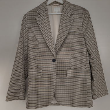 Karierter Blazer XS
