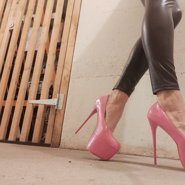 High heels 17cm oft getragen gr.41/42