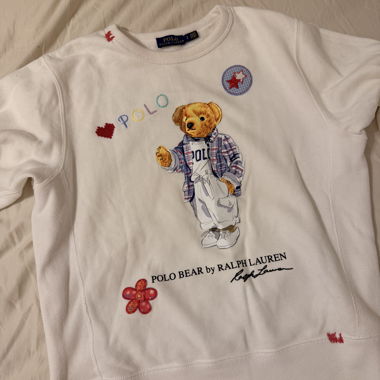 Felpa Polo Ralph Lauren con orsetto