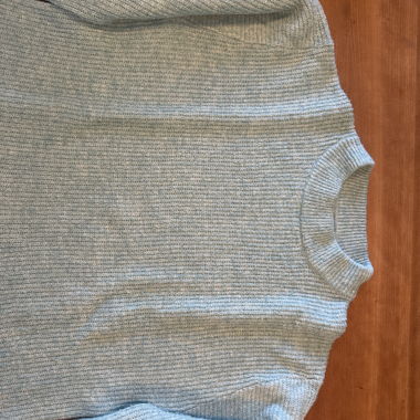 Turquoise knit sweater