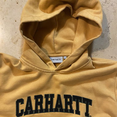 Gelber Cahrhartt Hoodie Grösse M