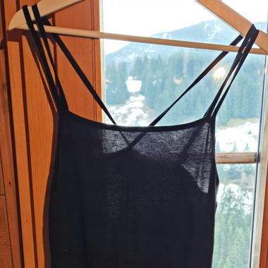 Zign black middle dress, 38