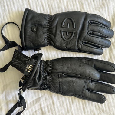 Goldbergh leather ski gloves