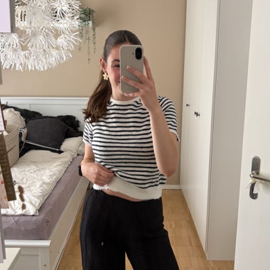 Striped H&M Knit Top