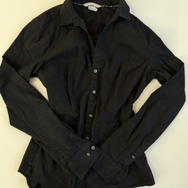 Blusa da donna nera Gr. 36