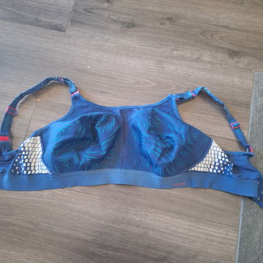 Reggiseno sportivo blu 80G