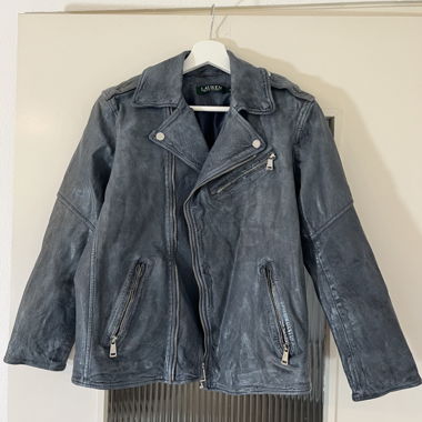 Giacca in pelle Lauren Ralph Lauren