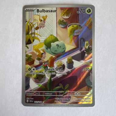 Pokémon TCG Bisasam 143/142 Holo-Karte