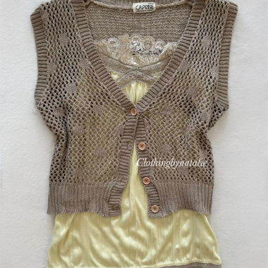 Set Y2K in maglia Cami Taglia S