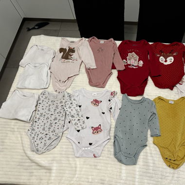 Body maniche lunghe 3-6m