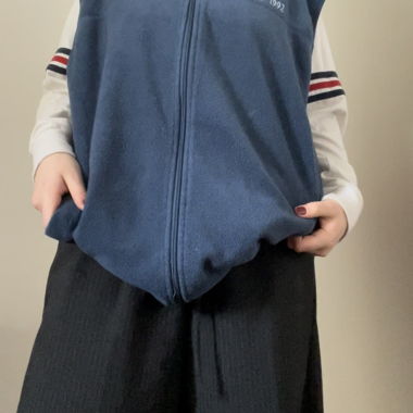 vintage fleece vest