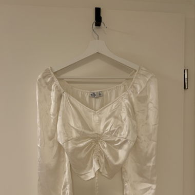 Satin Crop Top