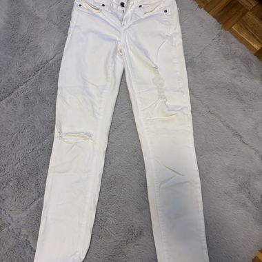 Jeans bianchi Paige taglia 24