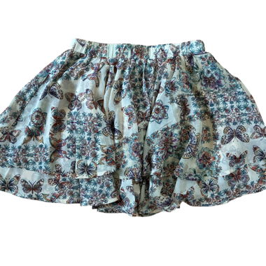 MollyBRACKEN floral butterfly mini skirt