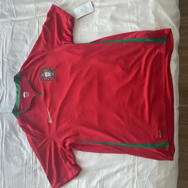 Portugal Retro Football Jersey Nike Original 2008