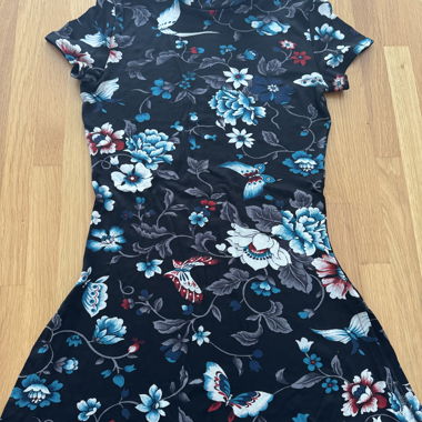 Morgan Blumenmuster-Kurzkleid