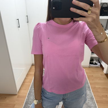 T-shirt Tommy Jeans rosa -Grösse S