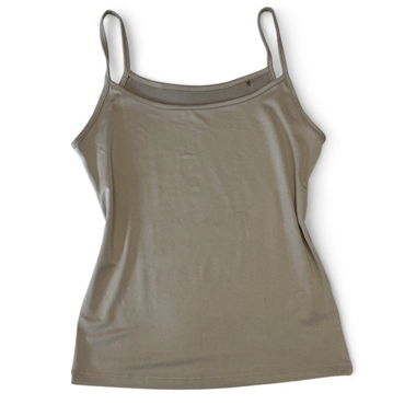 Top beige a sottoveste