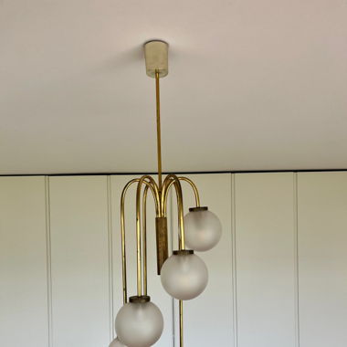 Vintage Mid-Century Spiral Light 