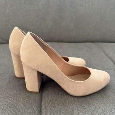Beige High Heels