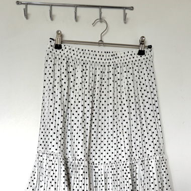 Jupe à pois