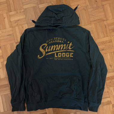 Vintage Hoodie Green