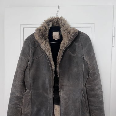 Mango Genuine Leather Jacket
