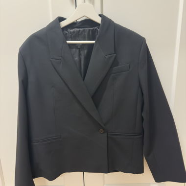 ZARA Blazer kurz schwarz