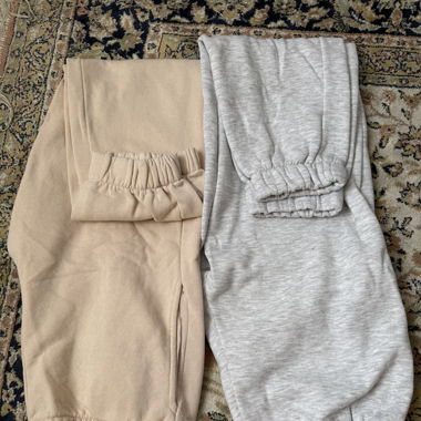 Jogginghosen (Beige & Grau)
