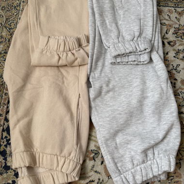 Jogginghosen (Beige & Grau)