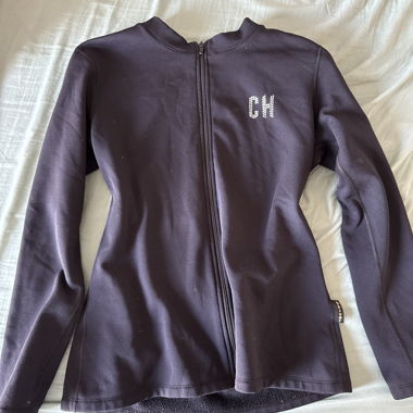 Veste noire de patinage artistique de Jerry’s