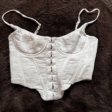 White Corset Top