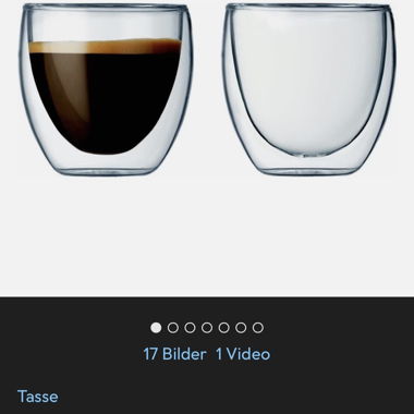 Set de tasses Bodum Pavina