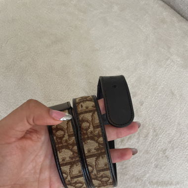 Vintage dior monogram belt 