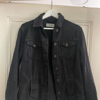 Jeansjacke schwarz