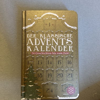 Calendrier de l’Avent : livre non utilisé