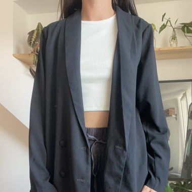 Blazer aus Polyester