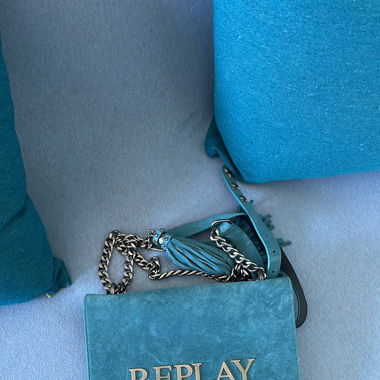 Sac à main Replay bleu