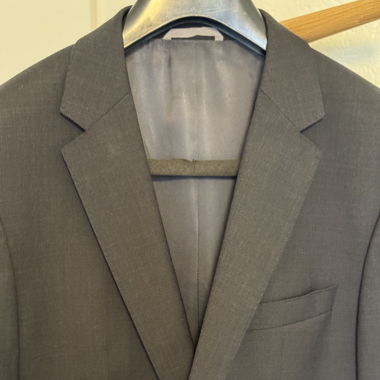HUGO BOSS suit blazer - dark grey - Size 48 (EU)