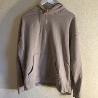 Beiger Hoodie
