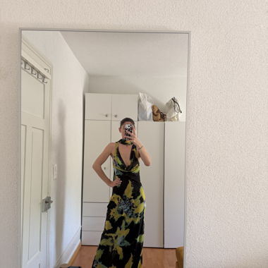 Maxikleid mit Print