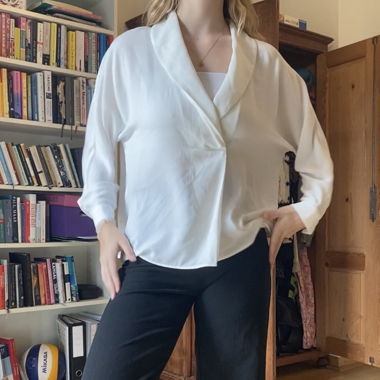 white blouse