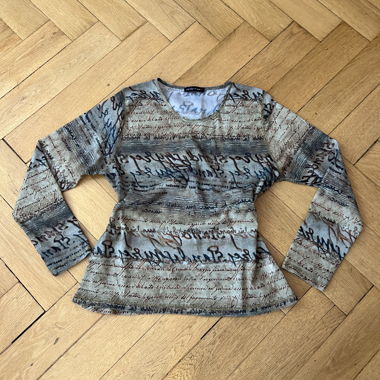 Top en Maille Tons Terre