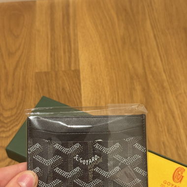 Black Goyard Card Holder