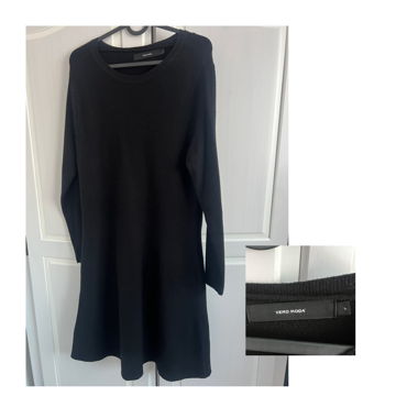Strickkleid schwarz