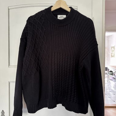 Mads Norgaard Heavy Sweater Navy M