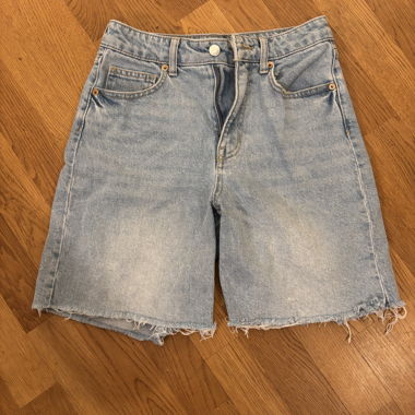 Shorts en jean bleu clair